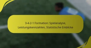3-4-2-1 Formation: Spielanalyse, Leistungskennzahlen, Statistische Einblicke